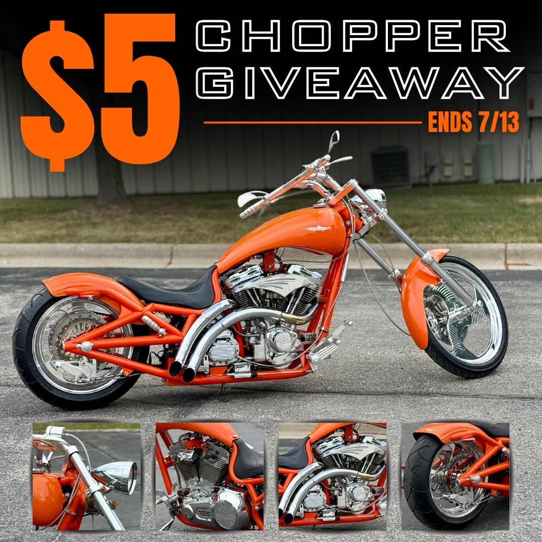 $5 CHOPPER GIVEAWAY