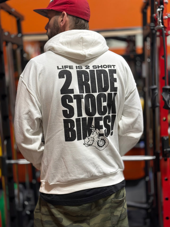 LIMITED WHITE LIFES TOO SHORT HOODIE