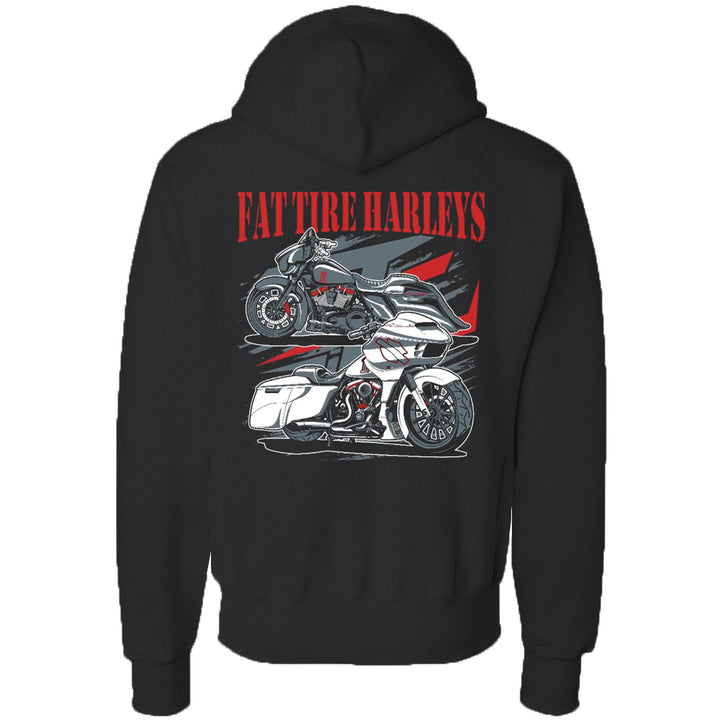 HARLEY FAT TIRE HOODIE