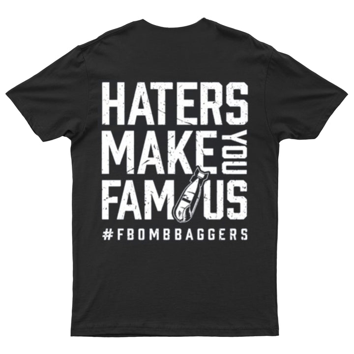 F BOMB HATERS T SHIRT