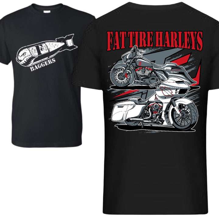 HARLEY FAT TIRE T-SHIRT