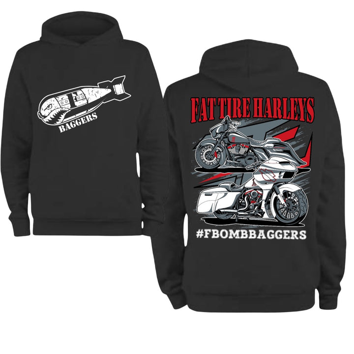 HARLEY FAT TIRE HOODIE