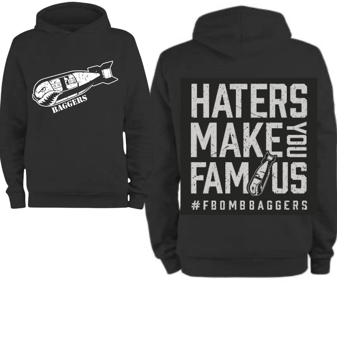 F BOMB HATERS HOODIE