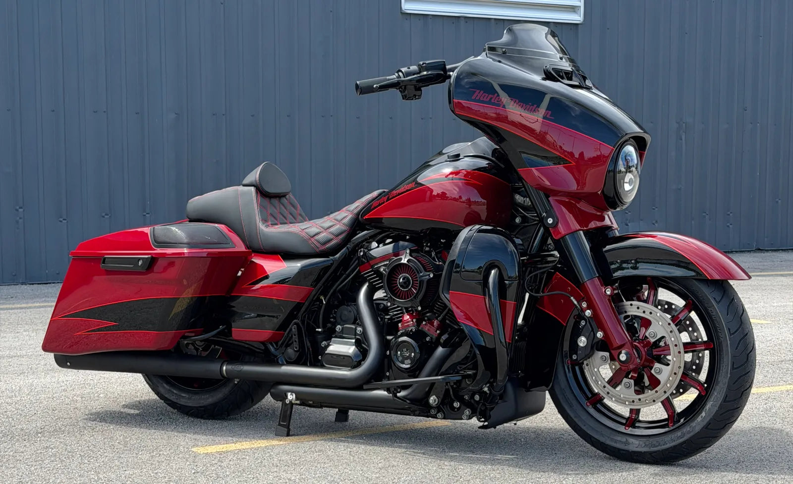 REAPER - Custom 2018 Harley Ultra Limited + 2026 Enclosed Trailer